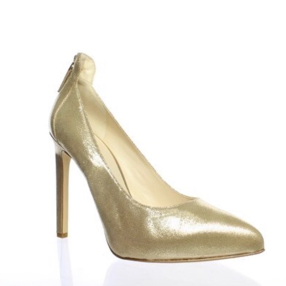 Nine West Gold Lovelost High Heel- 9